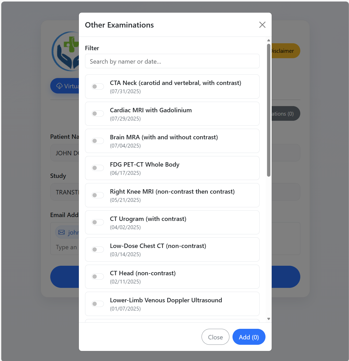 Ez Distributor other Exams